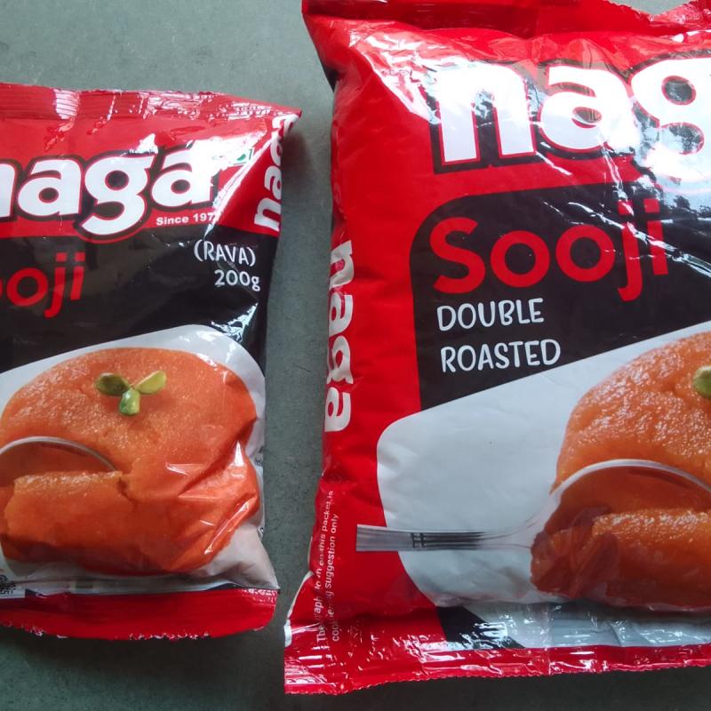 Fine Sooji Rava (roasted) - Naga - 500 gms