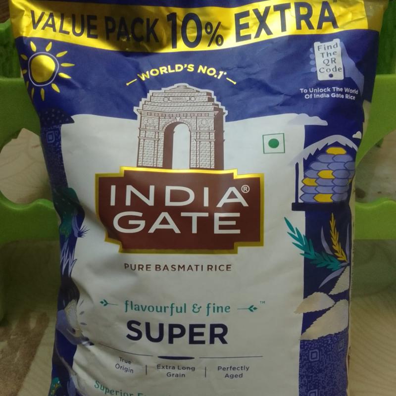 Basmati Rice - India Gate Super - 1 kg
